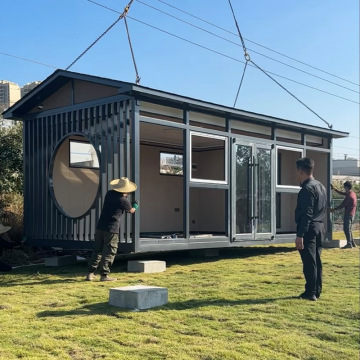 Eco-Friendly Foldable Container Home for Off-Grid Retreats