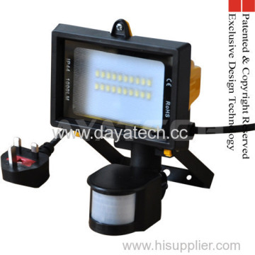20led 10w 1000lumen Pir Sensor Led Light For Security 