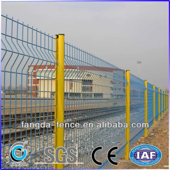 ISO Anping,China PVC coated welded wire mesh fence