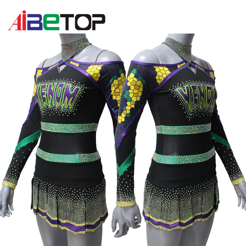 Custom High Quality Girl Youth Women Cheer Apparel Cheer Uniforms2
