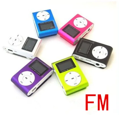 LCD Screen MP3 Player with clip /FM Sport MP3/OEM Logo
