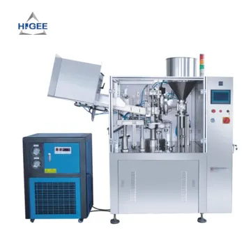 Higee Automatic Cosmetics Filling and Sealing Machine Line for Cream, Lotion, Gel, and Emulsion