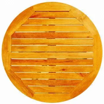 Teak Wooden Table Top, Available in Natural Colors