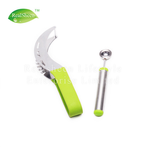 Premium Stainless Steel Watermelon Slicer Set