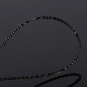 Black Oxide 1X19 Stainless Steel Cable