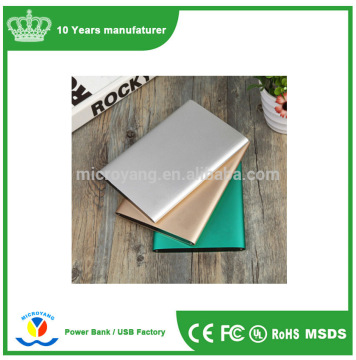 blade power bank 10000mAh FCC ultra thin polymer power bank with digital display