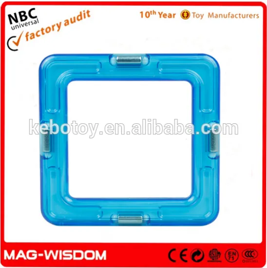 Plastic Magnet Blocks Toy