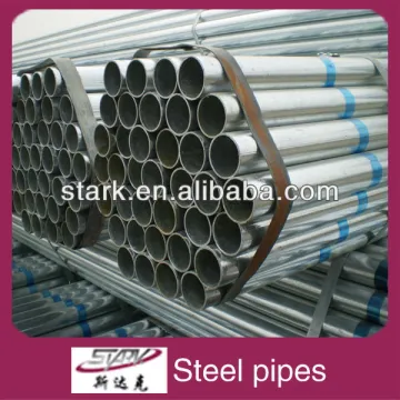 contruction material galvanized steel pipe