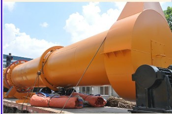 Iron ore rotary dryer