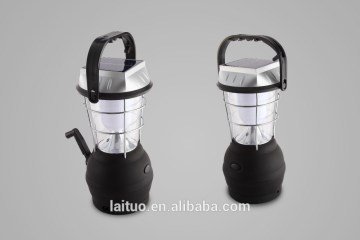LED solar camping lantern garden lights