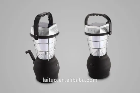 LED solar camping lantern garden lights