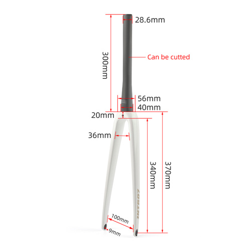 Fixed gear bike fork 700C front fork