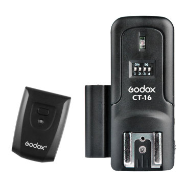 Godox CT -16 16 Κανάλι ασύρματο ραδιόφωνο Flash Trigger Turniter &amp; Set Receiver - Canon Nikon Pentax Συμβατό
