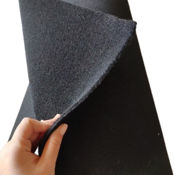 Factory Direct Non Woven Black Grey Car Velour Carpet Dashboard Roll