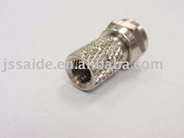 (986)F male connector for RG58 cable
