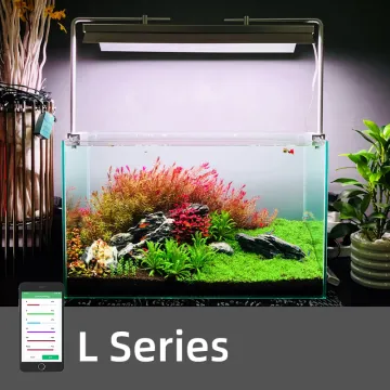 Latest WEEKAQUA L900D Pro App Bluetooth 3.0 Control Metal Bracket LED Aquarium Lamp