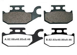 Names Of Motorcycle Parts Brake Pad Assy FA307