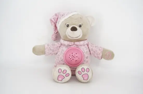 Musical and Flashy Plush Bear Toy