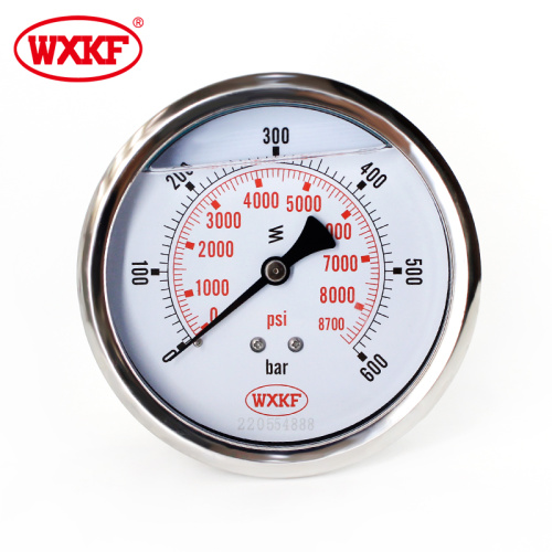 Low price 60mm Stainless Steel Hydraulic Oil Pressure Gauge