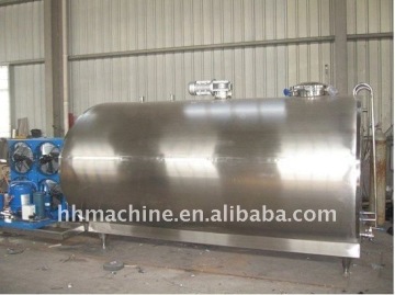 horizontal milk Cooling tank