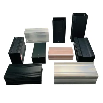 Custom Anodized Aluminium Extrusion Battery Case Aluminum Alloy Housing Shell