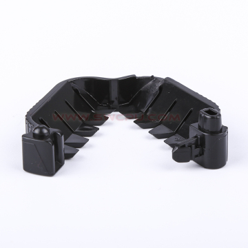 Clamp di fissaggio del tubo rotondo in plastica non standard