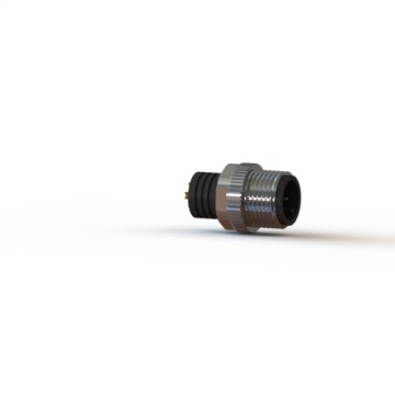 China M12 Male 5-pin C key Shielded Connectors Factory