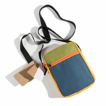 Wholesale Custom Logo Printed Canvas Oxford Crossbody Tote Bag