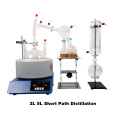 Lab Use Equipment Premium 2l Short Path Distillation Kit With 2000ml Heating Mantle