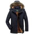 Veste bouffante de manteau d'hiver pour hommes épaissis chaud