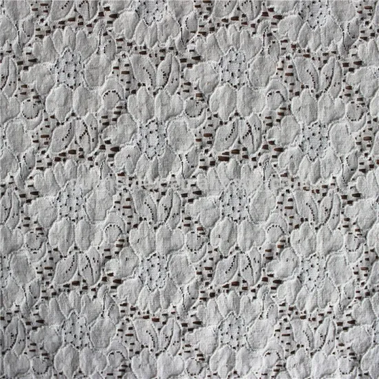 high premium french net nylon cotton spandex lace fabrics/swiss voile jacquard lace fabric for nigerian women wear