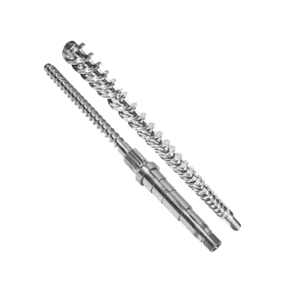 China professional manufacture plastic & rubber machinery parts Recycled single screw barrel screw barrel of rubber