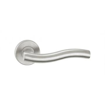 Stainless steel hollow tube lever handle