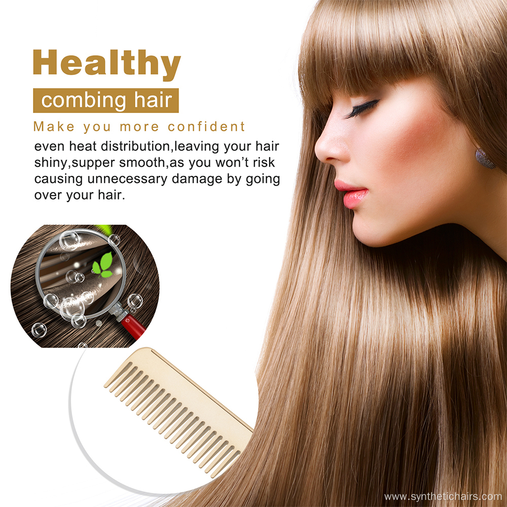 Fold V Styling Comb Copper Electric Hot Comb