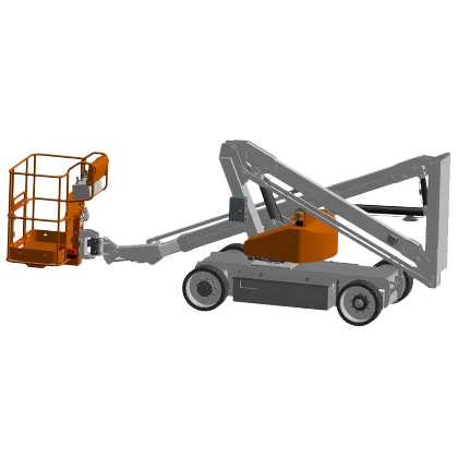 Electric Articulating/Telescopic Boom Lift for Building Construction
