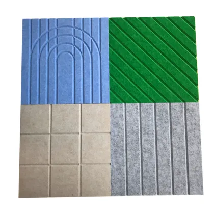 Customized Sound Absorbing Felt Panels for Room Acoustics