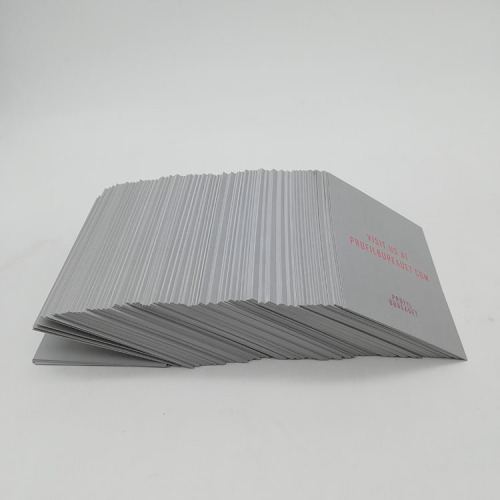 Custom Matt Lamination Art Paper Card