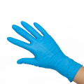 Top quality disposable blue nitrile glove