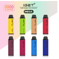 Austrália IGET Mega 3000 Puffs descartáveis ​​e-cigarros