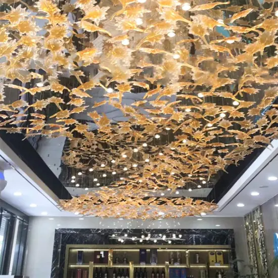 INSHINE Hanging Gold Aesthetically Pendant Light