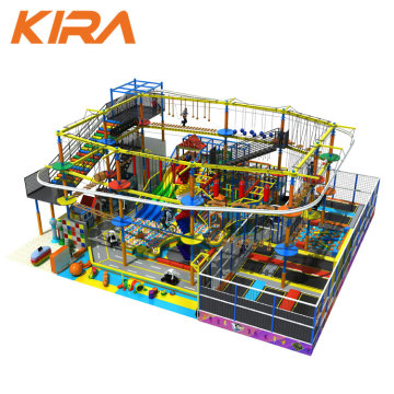 Customized Adventure Park Equipment: Ropes Course, Trampoline Park, and Climbing Facility Manufacturer