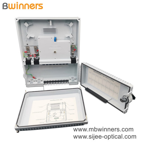 Scatola di distribuzione splitter per esterni FAT / ODP 16 core