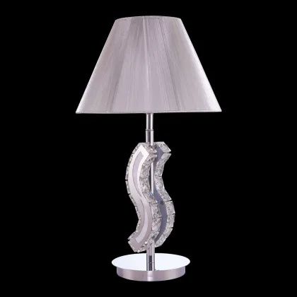 String shade modern crystal table lamp