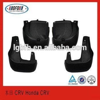 BLACK FRONT & REAR MUD GUARD MUD FLAP FOR CRV 2007-2011