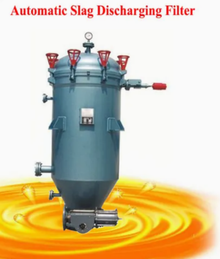 Vertical pressure leaf filter