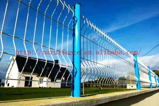 2014 PVC Coated wire mesh fence design