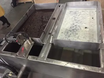 Two Shots Chocolate depositing Machine Line