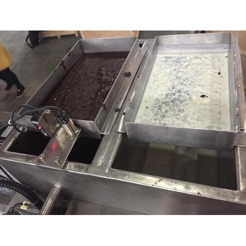 Two Shots Chocolate depositing Machine Lines