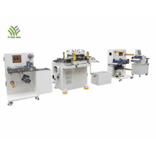 Electronic label die-cutting machine line