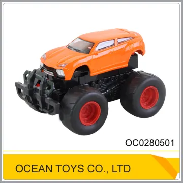 Plastic boucing trucks friction wholesale toy cars OC0280501